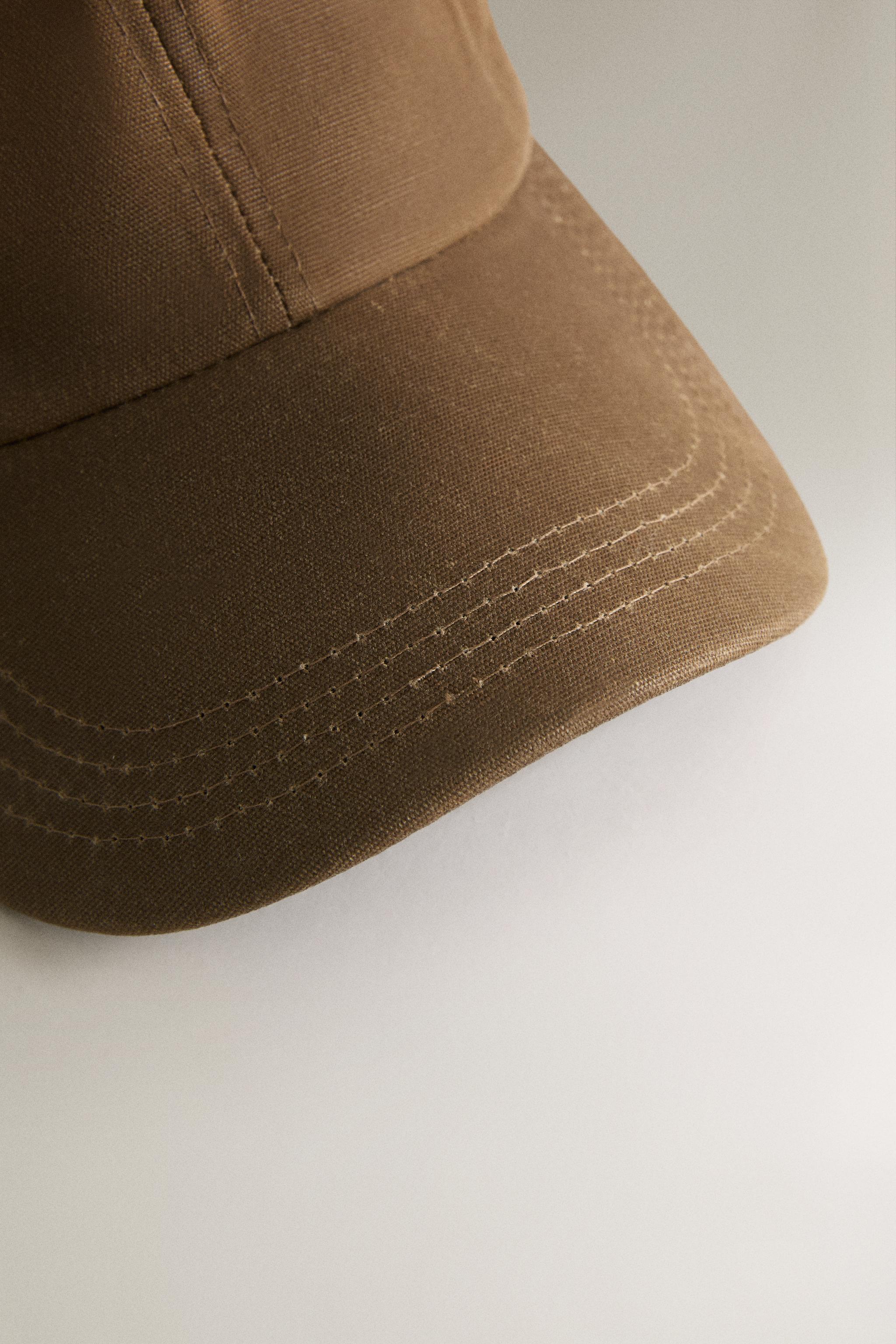 WAXED COTTON CAP