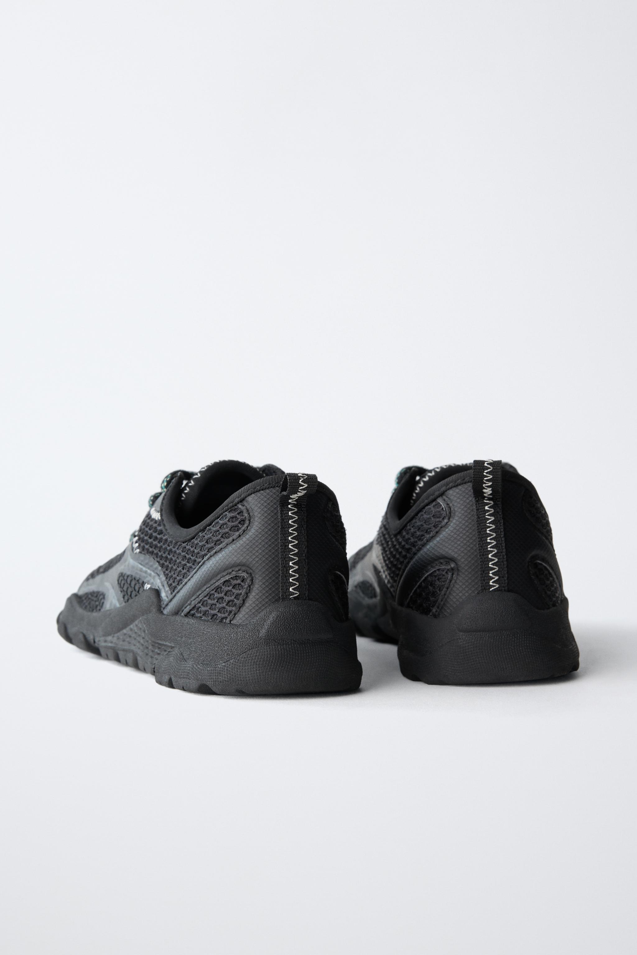 Детские кроссовки Zara BAREFOOT MESH SNEAKERS — фото 7