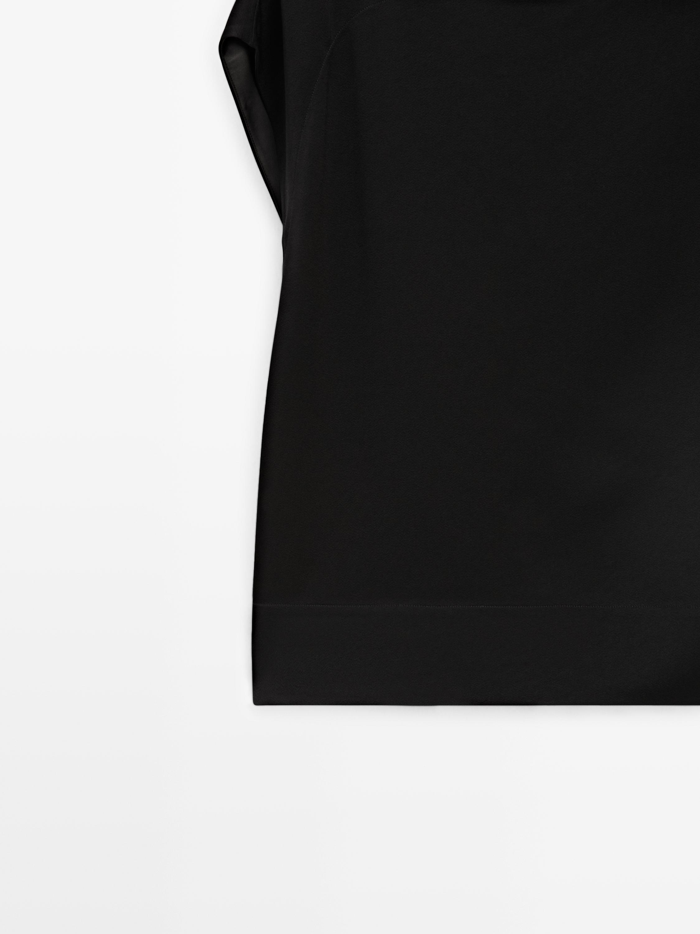 Asymmetric top with ruffle detail - STUDIO