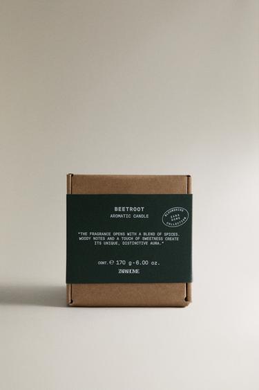 (170 G) BEETROOT SCENTED CANDLE - Dark purple by Zara - Image 3