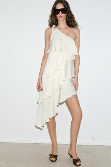 Women's Ruffle Dresses | ZARA Hungary