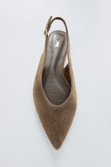 ZAPATO SERRAXE PUNTA - Marrón area de Zara