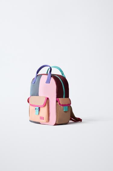 MULTICOLOURED BACKPACK - Pink by Zara - Image 1
