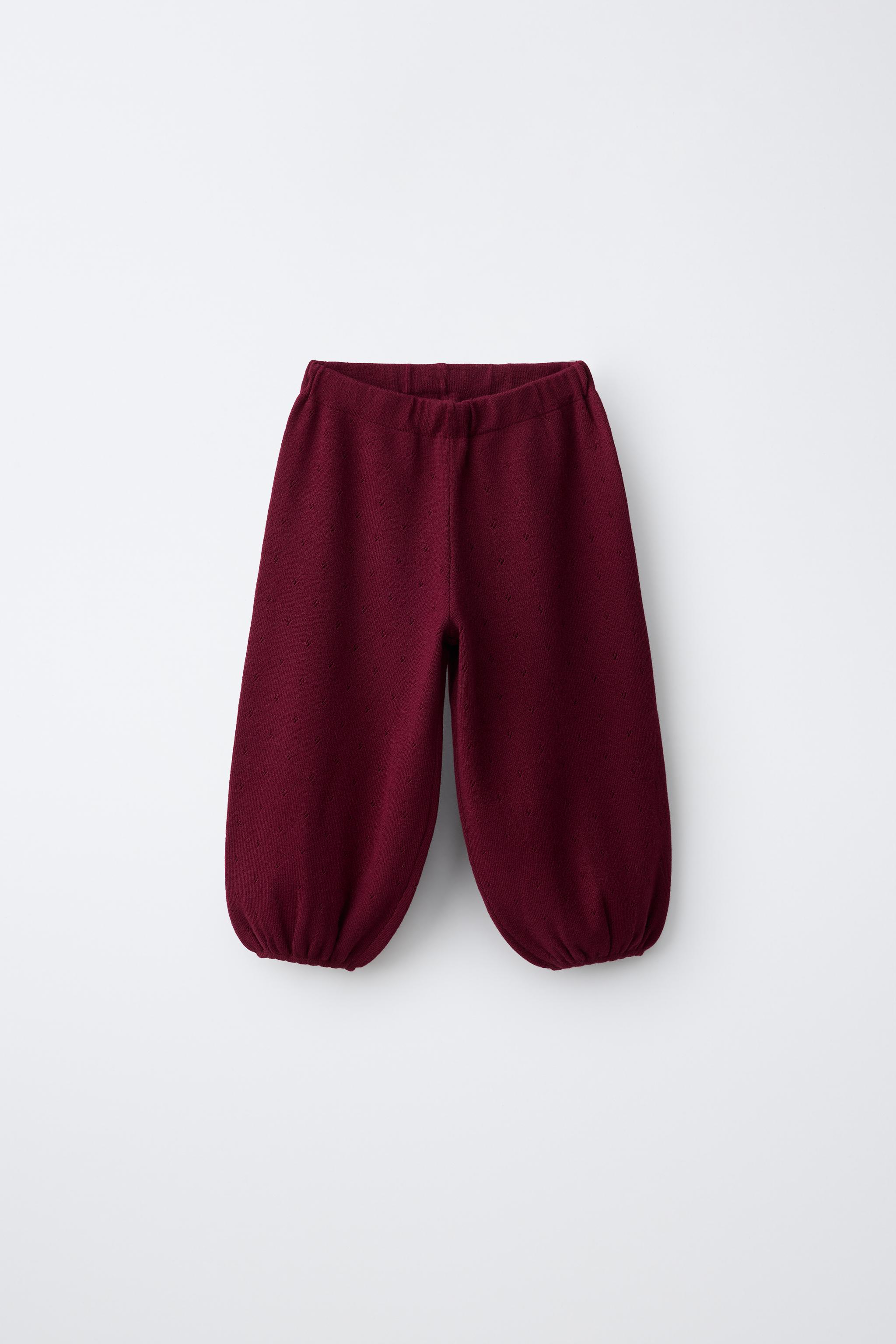 PANTALÓN BOMBACHO PUNTO CALADOS