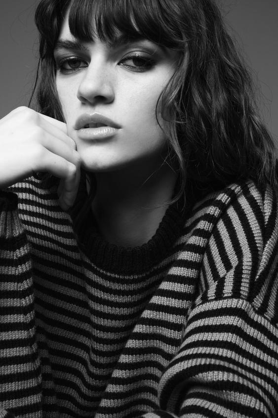 STRIPED WOOL BLEND OVERSIZE JUMPER - striped by Zara - Image 0