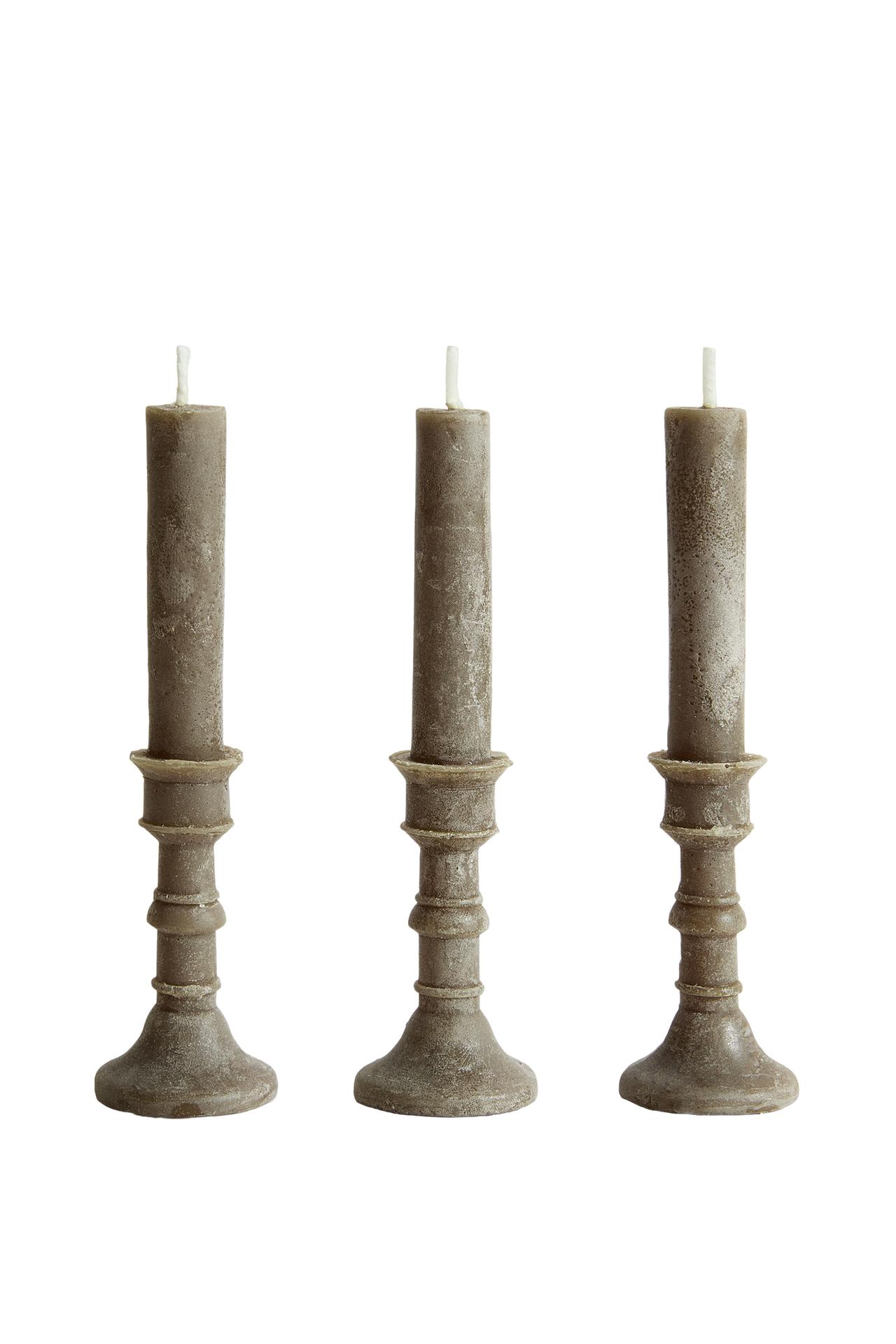 BASILICUM DECORATIVE CANDELABRA CANDLE PACK (3)