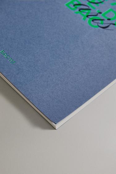 CAHIER FIN RUE DU BAC - Bleu de Zara - Image 1