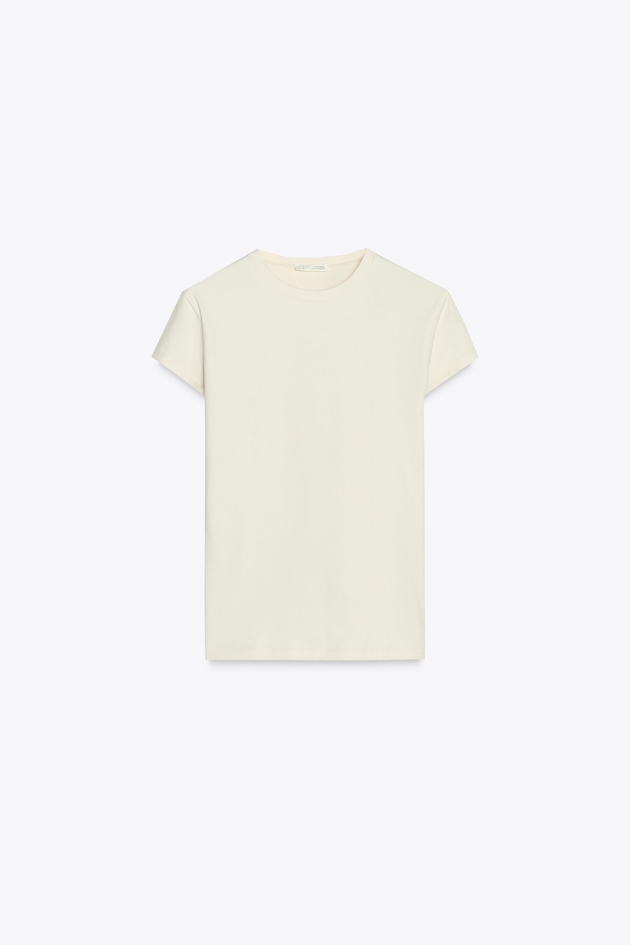 ZARA】ベーシック Tシャツ (ZARA/Tシャツ・カットソー) 5584