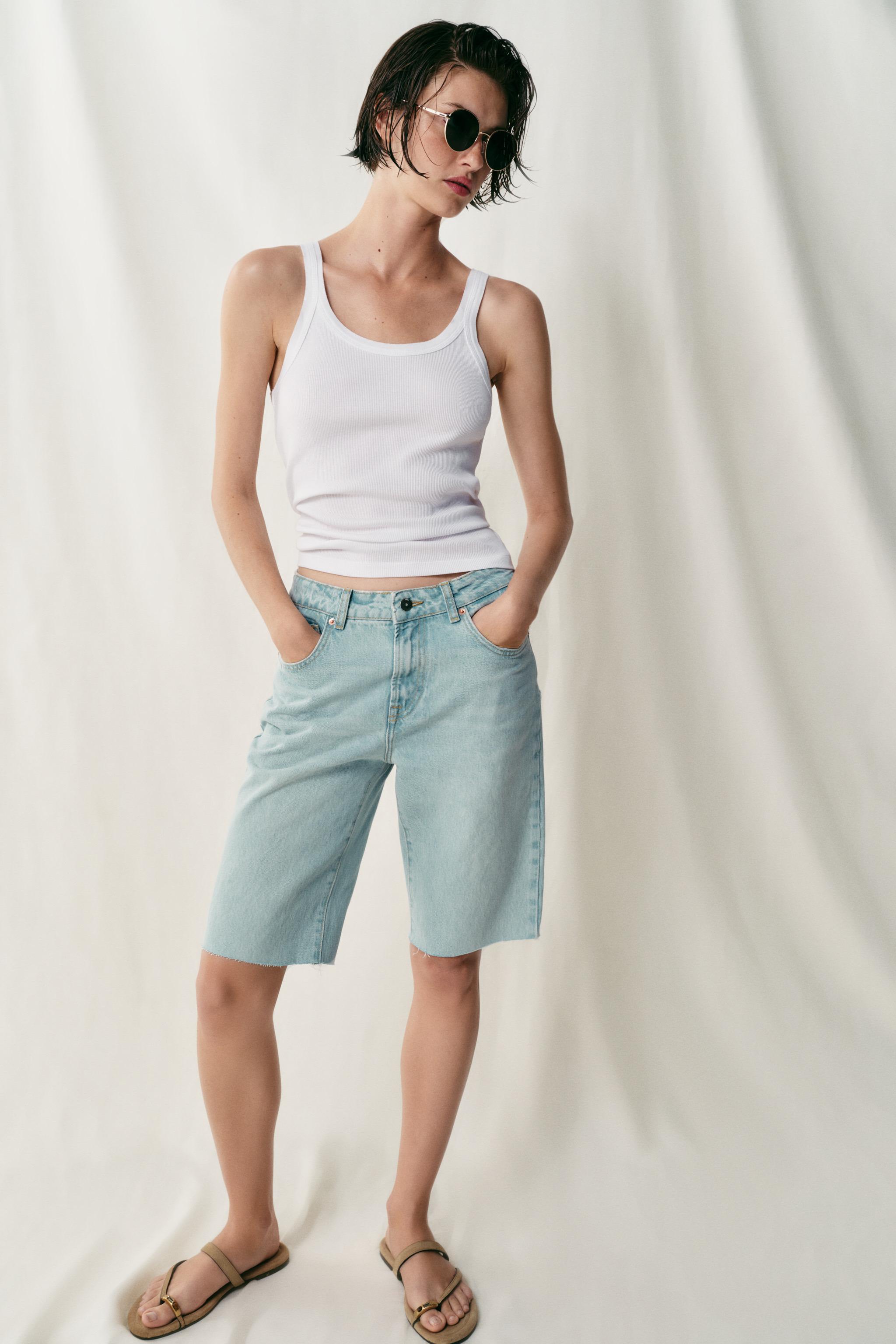 Z1975 MID-RISE DENIM SHORTS