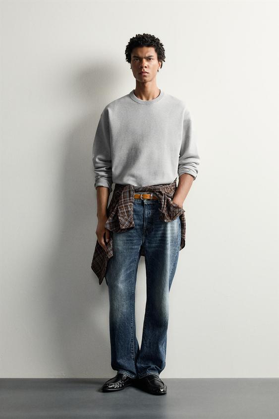 SOFT RELAXED FIT JUMPER - Grey marl by Zara - Image 0