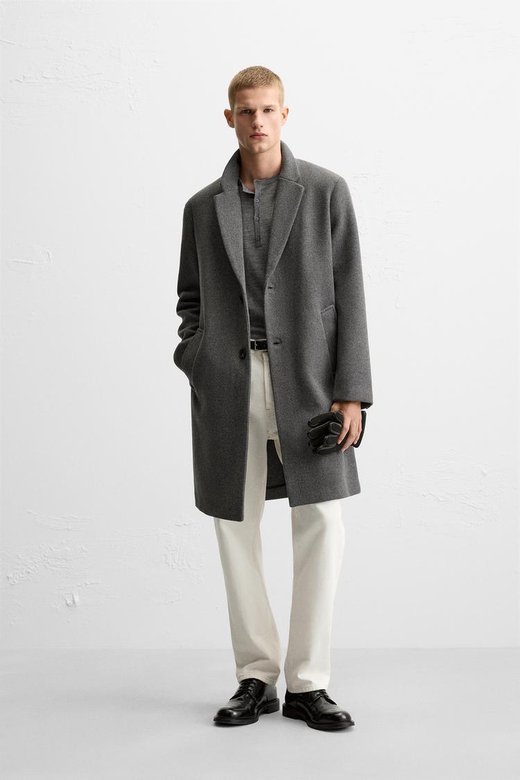 Wool Coat Zara Soprabito Uomo Wool Coat Cappotto Doppio Petto Zara