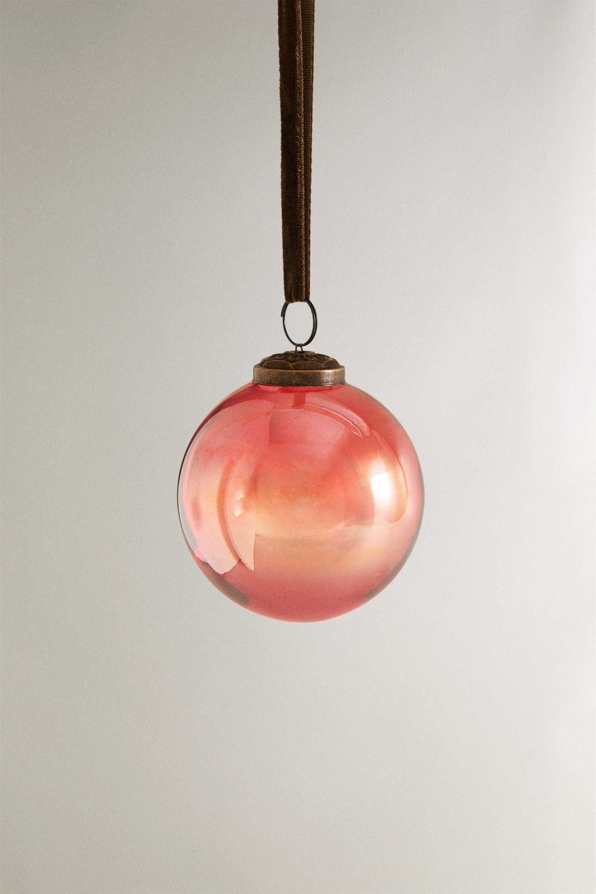 TRANSPARENT BALL CHRISTMAS TREE DECORATION