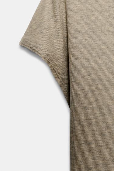 MAXI HIGH NECK DRESS - Ecru by Zara - Image 7