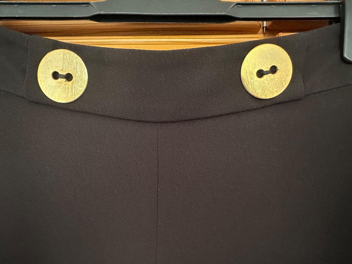BLACK PALAZZO TROUSERS - Image 3