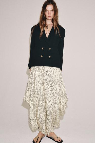VESTE DROITE BOUTONS ZW COLLECTION - Noir de Zara - Image 3