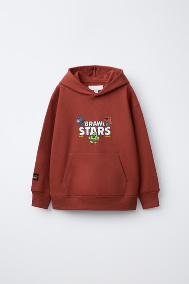 BRAWL STARS © SUPERCELL OY HOODIE - Light red by Zara - Image 0