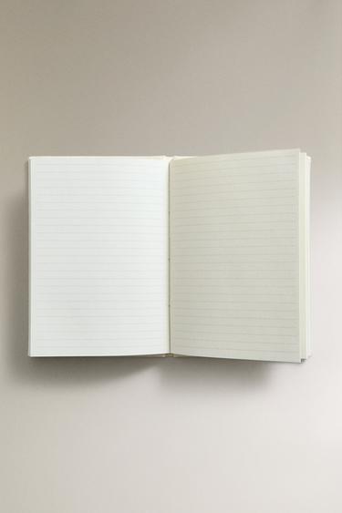 TENNIS HARDBACK NOTEBOOK - Ecru by Zara - Image 3
