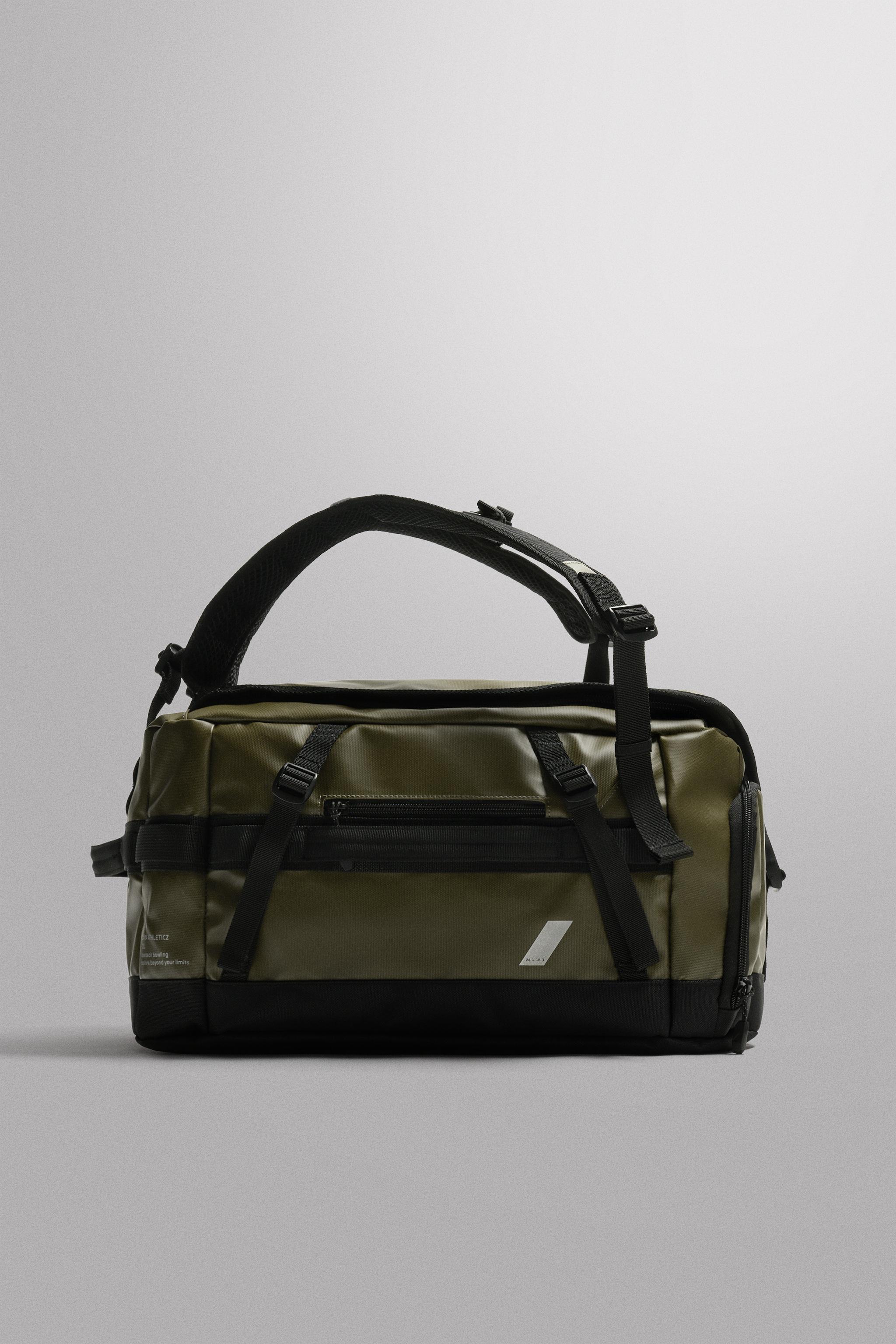 35L MULTIFUNCTIONAL SPORTS BAG - Khaki Green | ZARA Canada