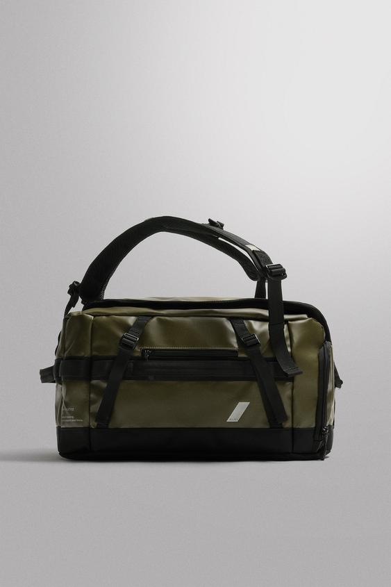 MALETA DEPORTIVA MULTIFUNCIÓN 35L - Verde Caqui de Zara - Imagen 0