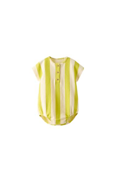 STRIPED ROMPER