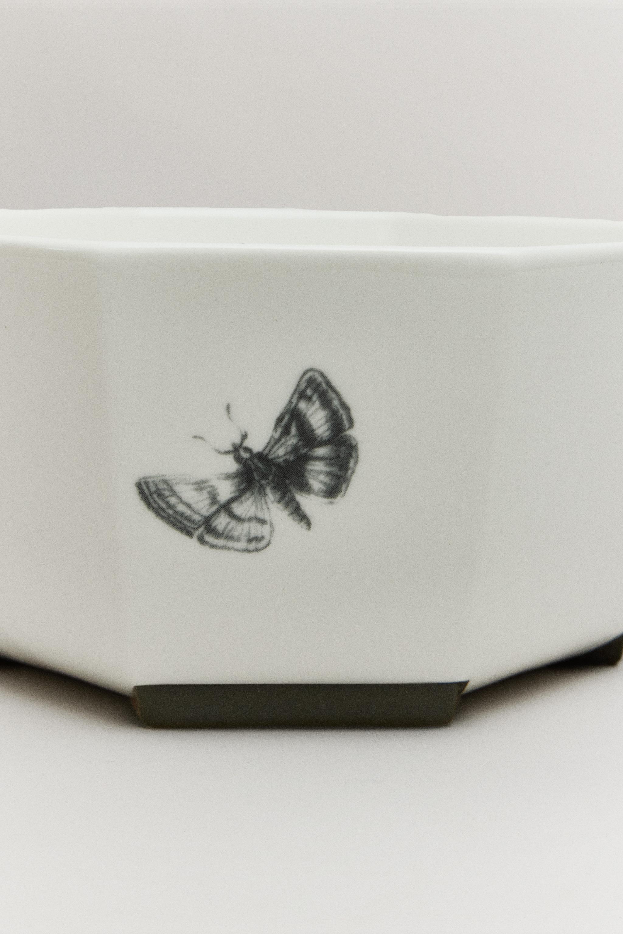 THE SKY OCTAGONAL CEREAL BOWL