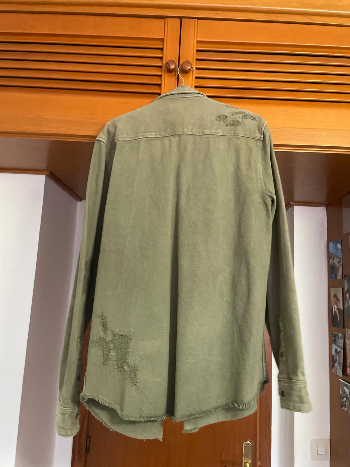 RIPPED DENIM OVERSHIRT - Image 2