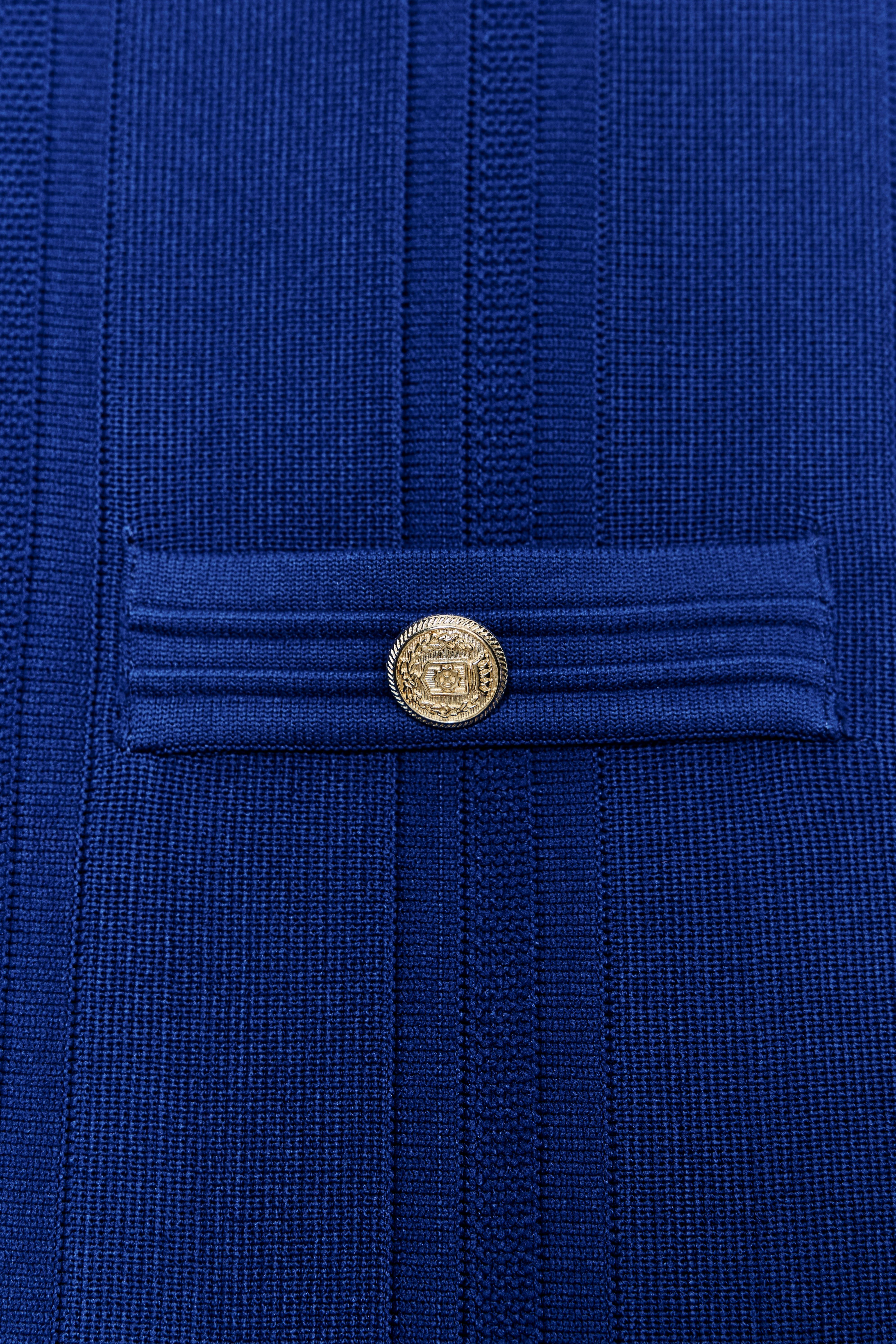 【ZARA】プリーツニットワンピース | 3859/011/420 プリーツニットワンピース - 濃青 | ZARA Japan / 日本