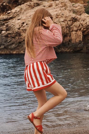 STRIPED LIMITED EDITION BERMUDA SHORTS - striped by Zara - Image 2