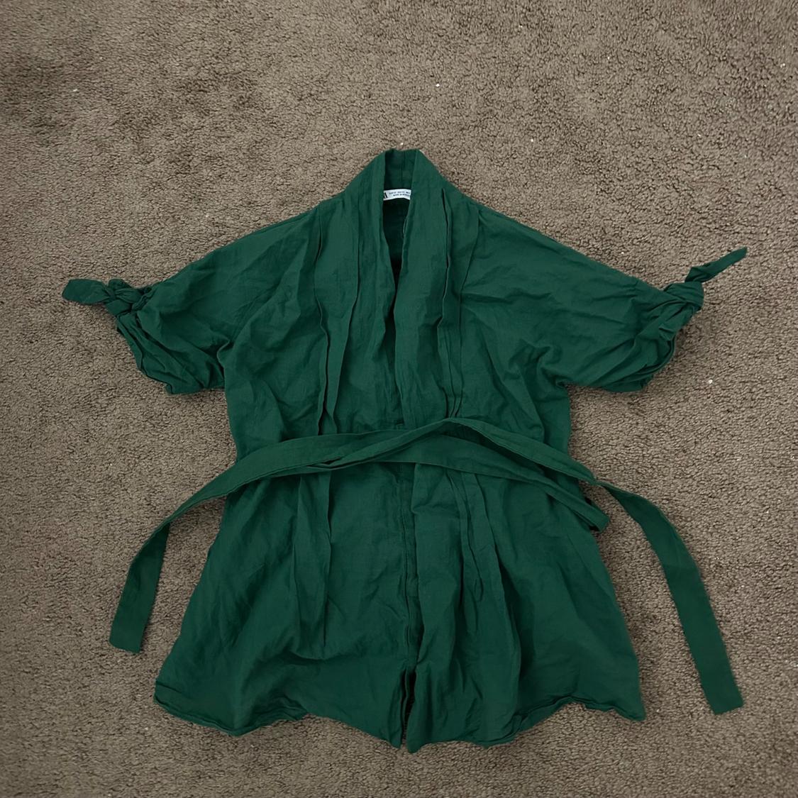 BELTED PLEATED SHIRT ZW COLLECTION