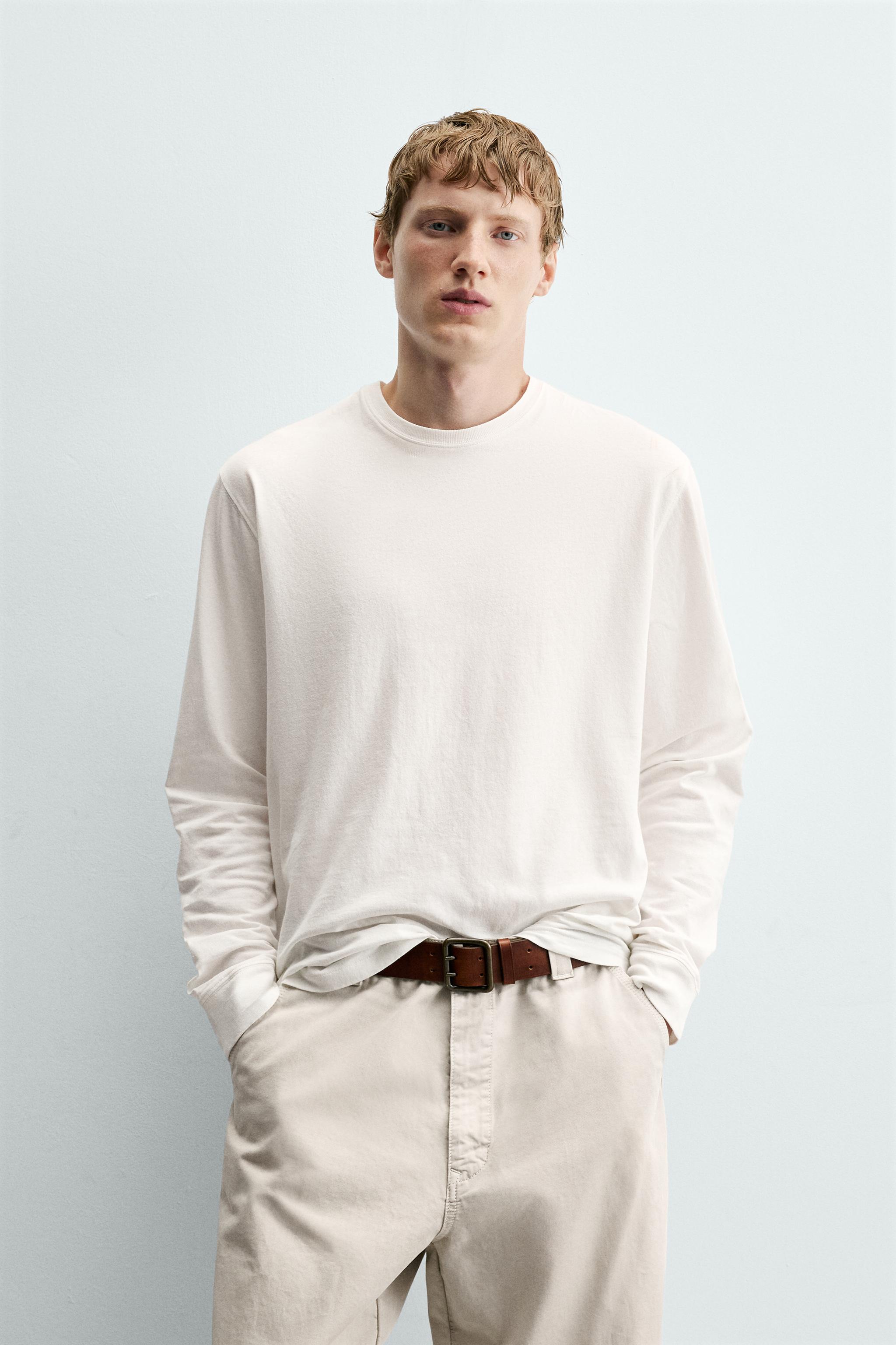 LIGHTWEIGHT LONG SLEEVE T-SHIRT — White