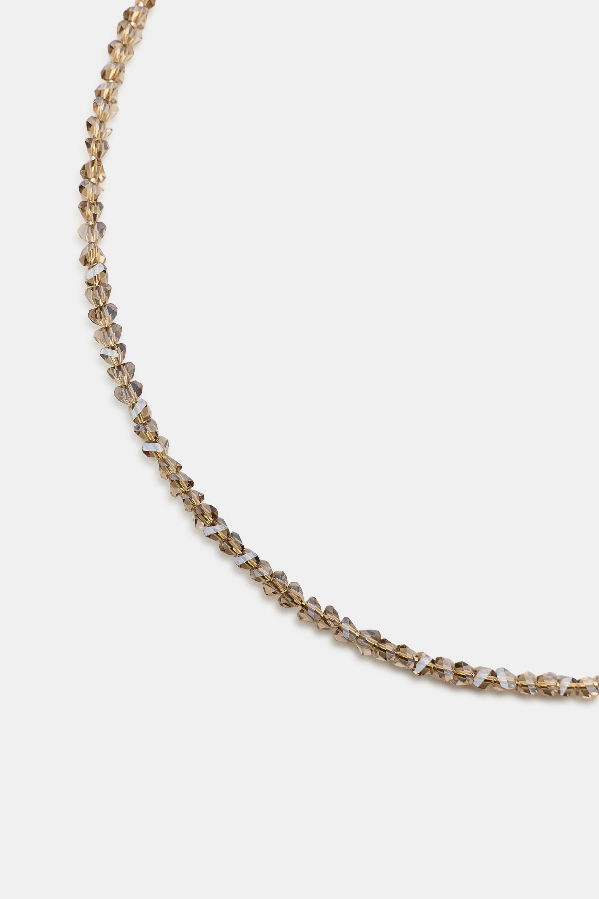 RHINESTONE CHOKER NECKLACE