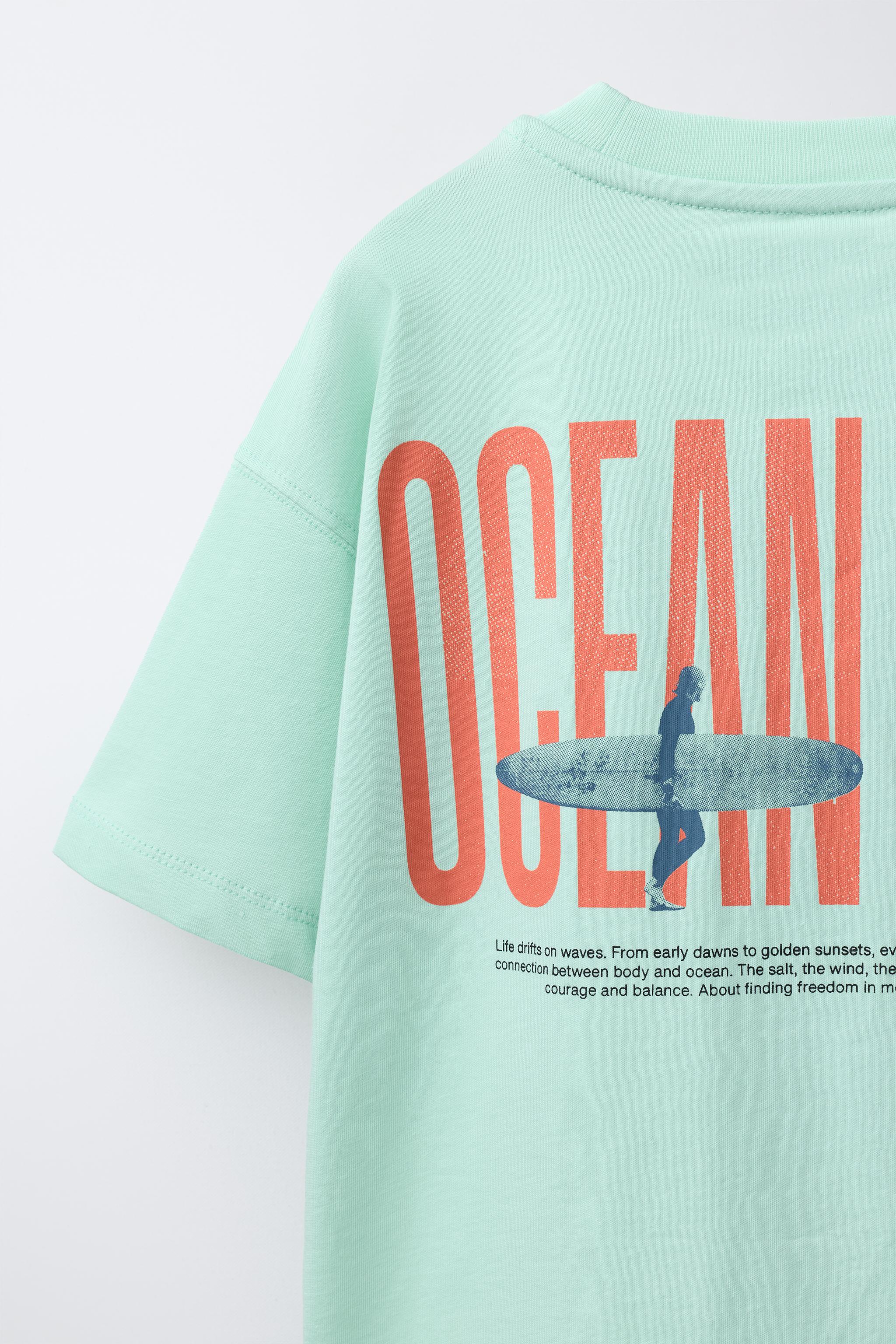 T-SHIRT IMPRIMÉ MESSAGE