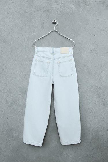 STORIESZ - LOOSE SUPER BLEACH JEANS - Light blue by Zara - Image 1