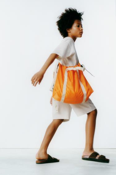 SLOGAN T-SHIRT AND BERMUDA SHORTS SET - Ecru by Zara