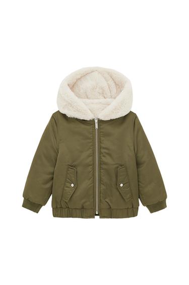 HOODED REVERSIBLE BOMBER