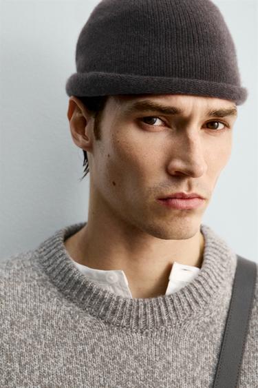 WOOL BLEND JUMPER LIMITED EDITION - Beige marl by Zara - Image 5