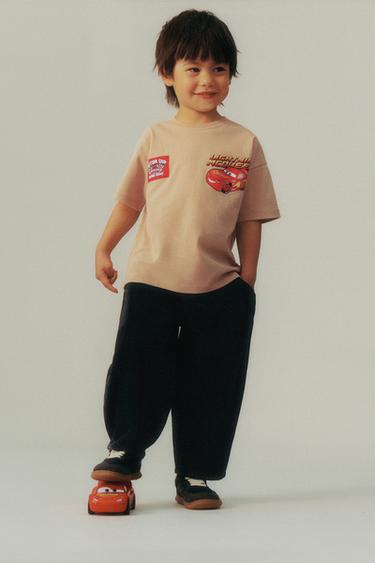 ÁO PHÔNG CARS LIGHTNING MCQUEEN © DISNEY - Màu nâu nhạt từ Zara