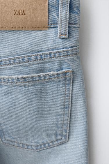 JEAN À JAMBES LARGES - Bleu clair de Zara - Image 3