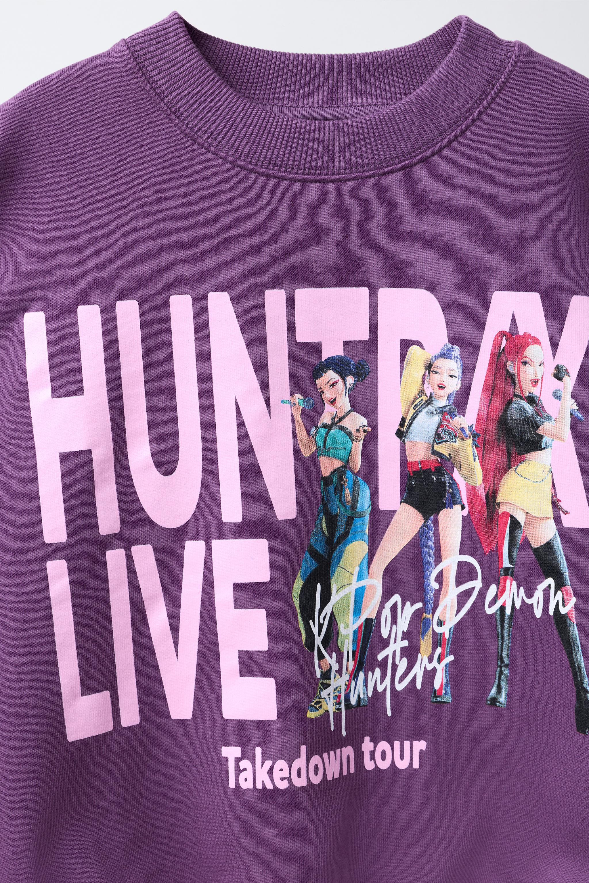 SWEAT IMPRIMÉ KPOP DEMON HUNTERS™ NETFLIX ©