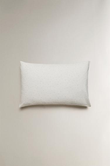 KIDS' POLKA DOT PILLOWCASE - Oyster-white by Zara - Image 2