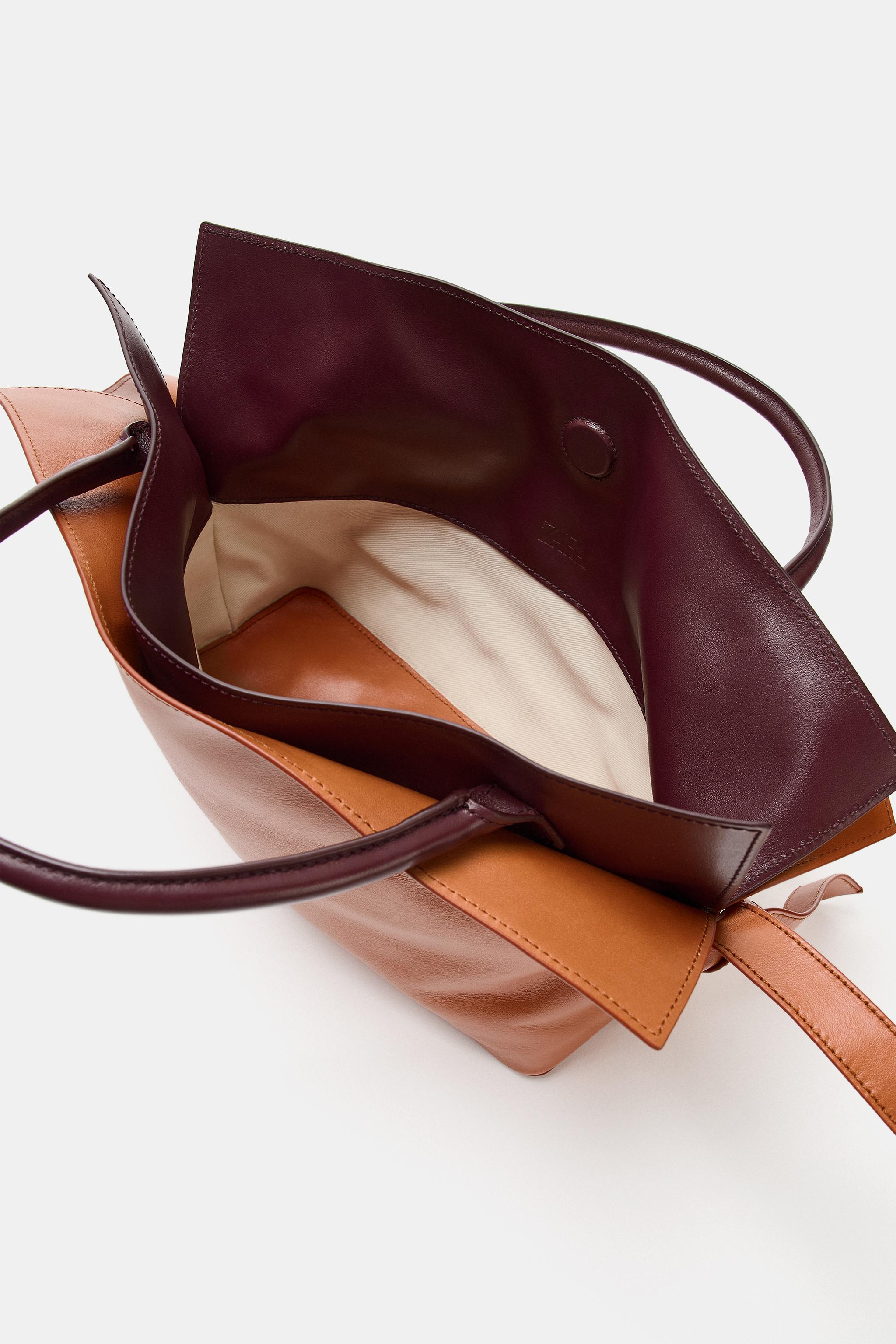 LEATHER FLAP BAG