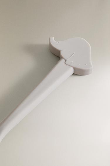 CHILDREN'S SILICONE ELEPHANT SPOON - Greyish by Zara - Image 3