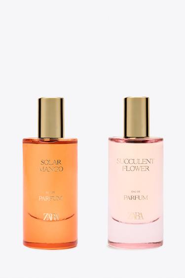 SOLAR MANGO + SUCCULENT FLOWER EDP 2 X 50ML (1.7 FL. OZ) - TINTED LEATHER by Zara