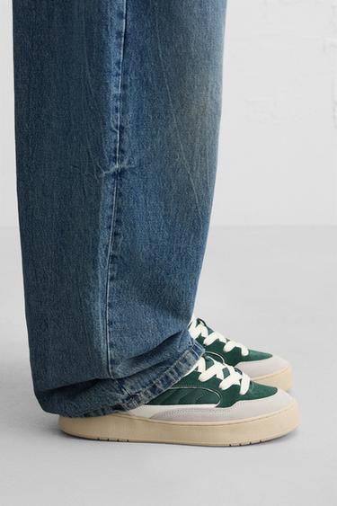 SKATE TRAINERS - Green by Zara - Image 0