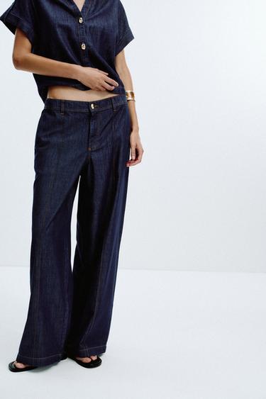 JEAN Z1975 WIDE LEG NERVURE - Bleu de Zara - Image 1
