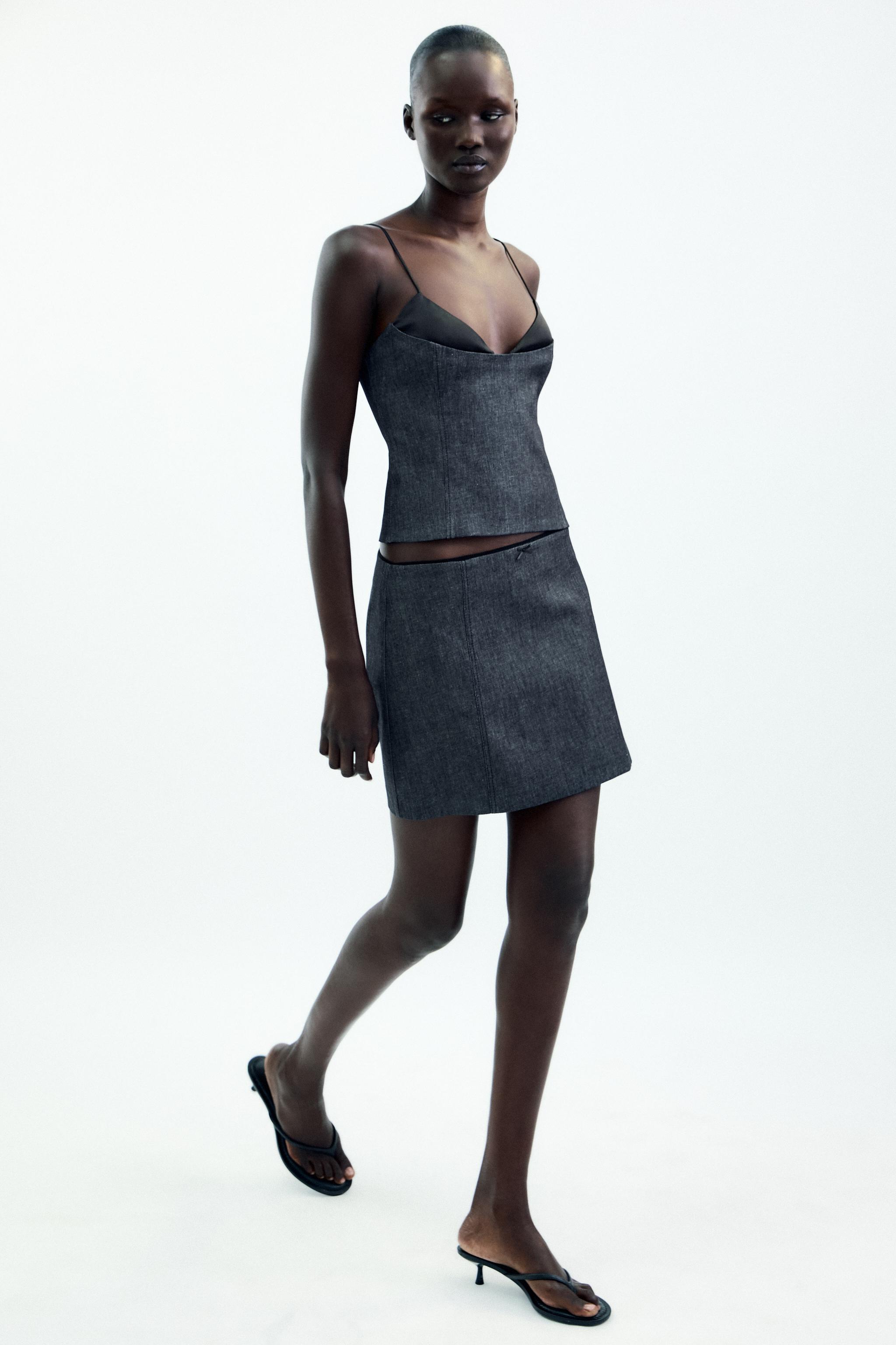 ZARA ダークブルーツイードベスト m76399173369_1.jpg?1734790387
