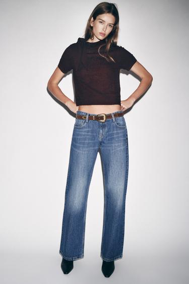 TOP PUNTO LAZADA - Granate de Zara - Imagen 0