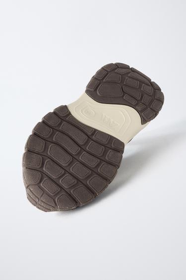 SOCK-STYLE TRAINERS - Khaki Green by Zara - Image 6