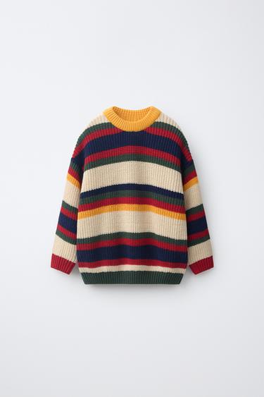 FRUIT OF THE LOOM™ STRIPED JUMPER - Stripes by Zara