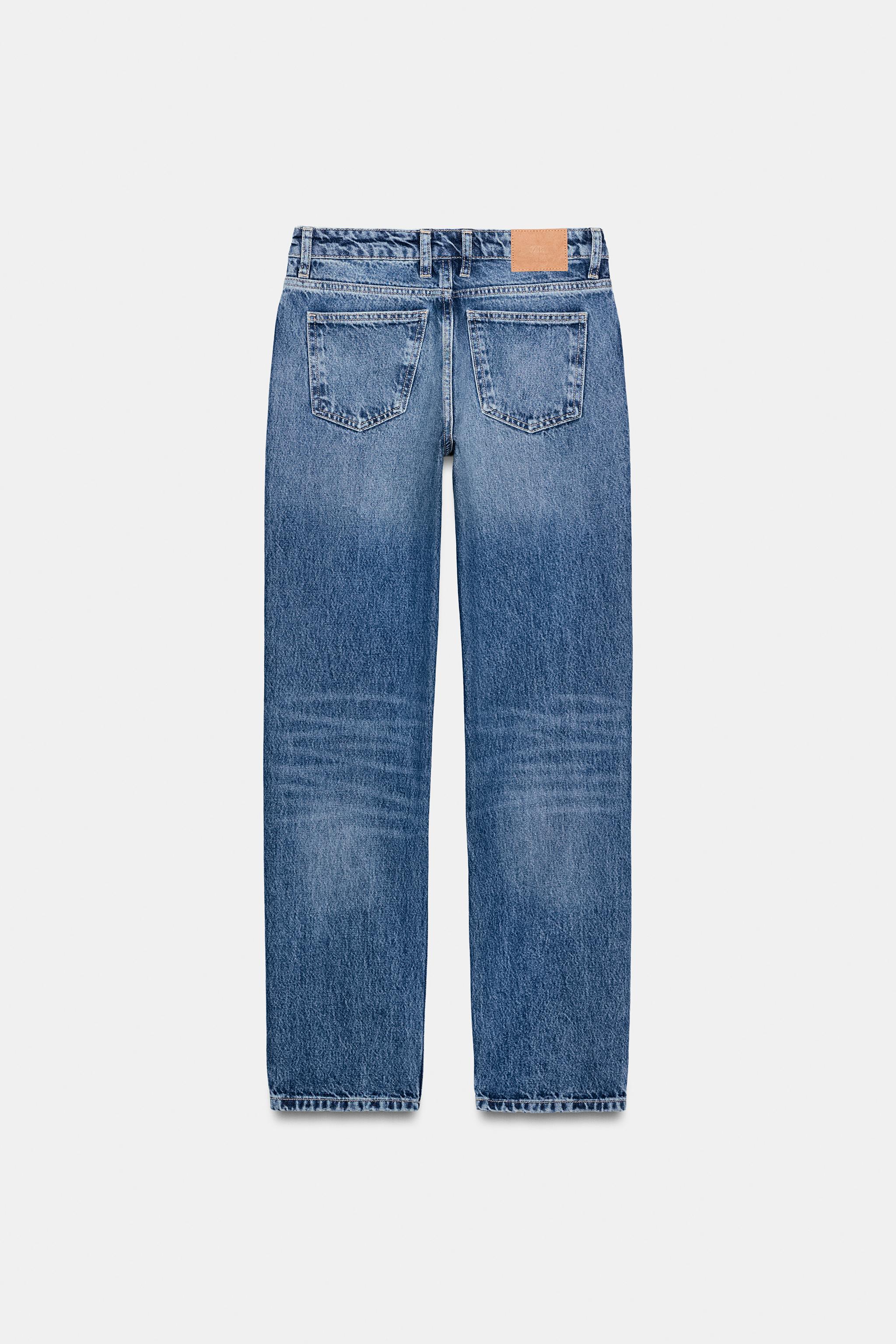 Z1975 DÜŞÜK BEL STRAIGHT UZUN BOL PAÇA JEAN - Görsel 10